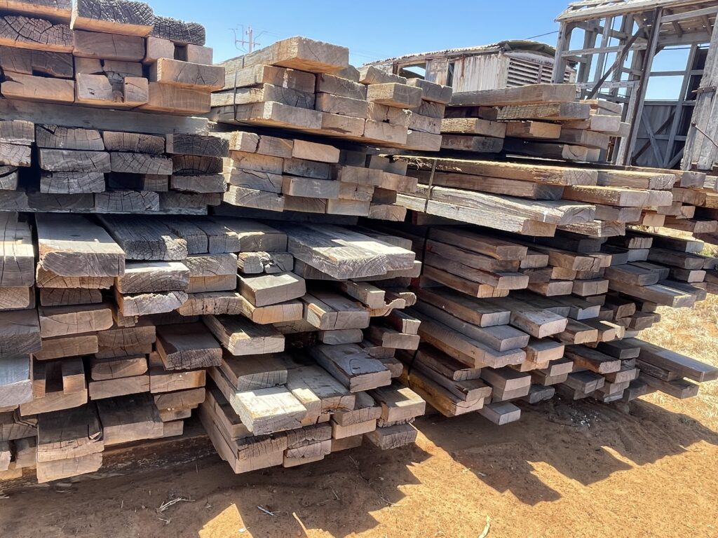 One Mile Jetty timber