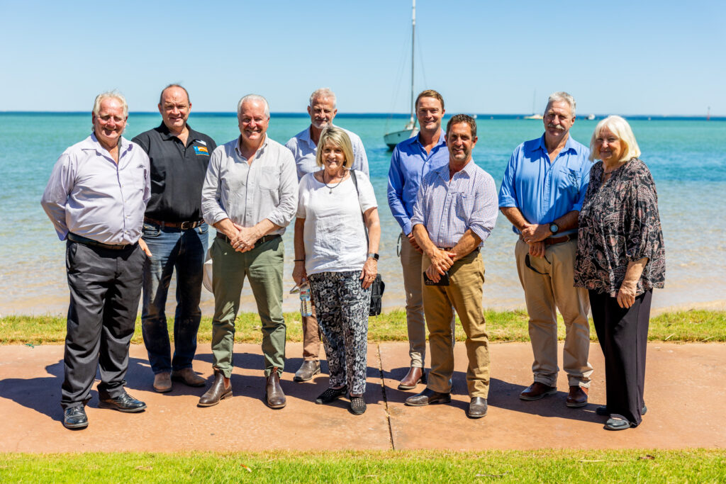 Shire of Shark Bay with Governor
