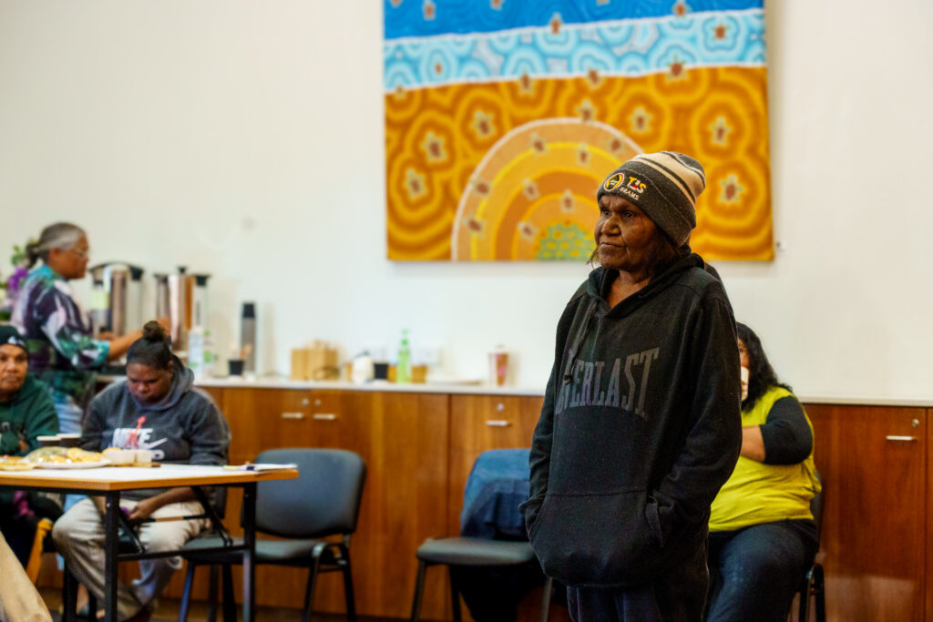 Sharon at Carnarvon Common Ground Project